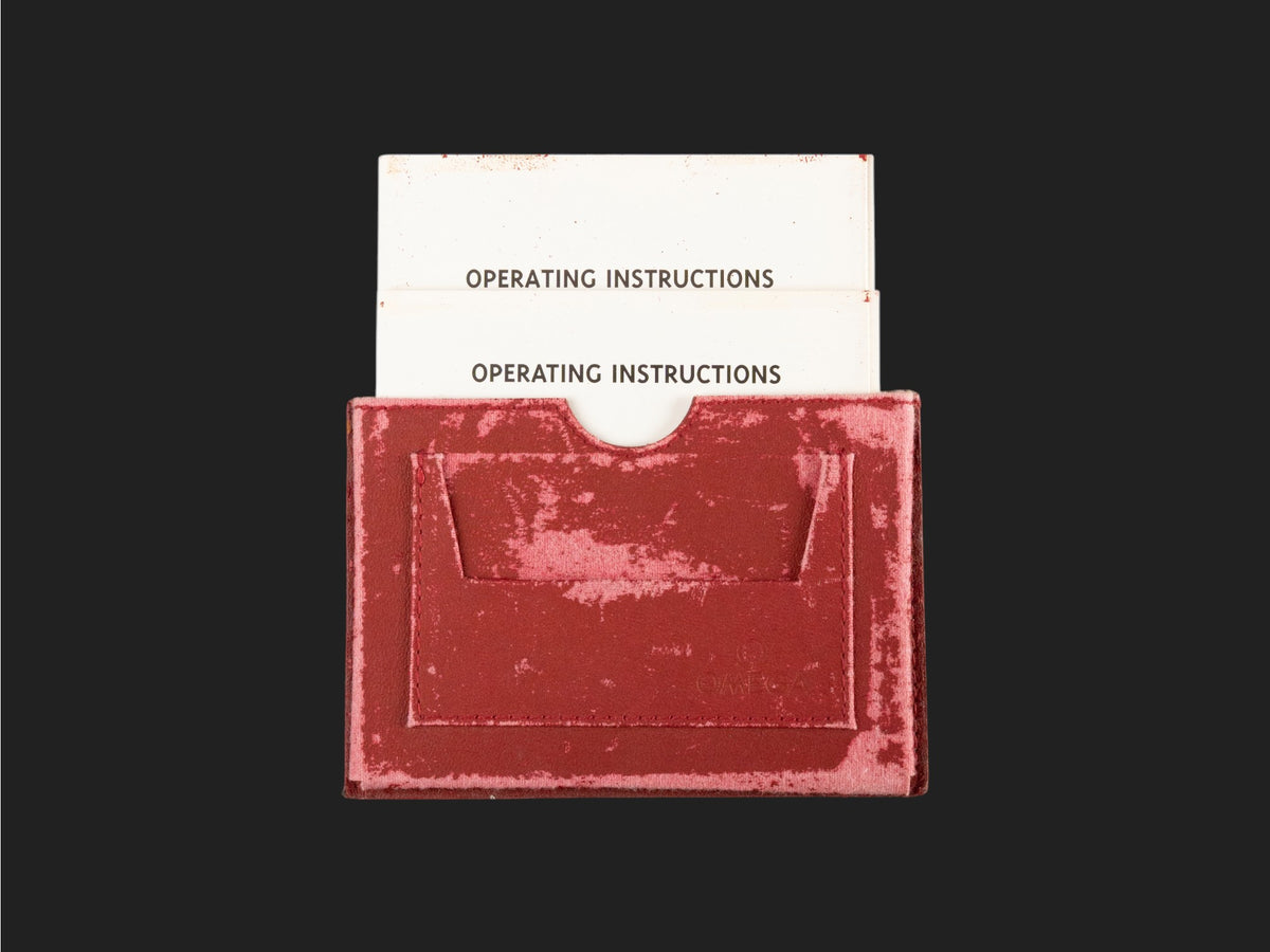 Omega Cardholder With Booklets   (1)