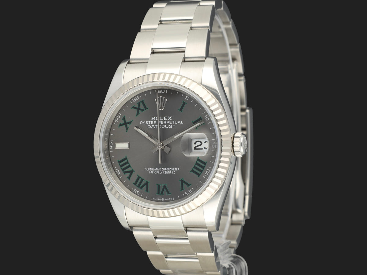 Rolex Datejust 36 Wimbledon Dial 126234  (1)