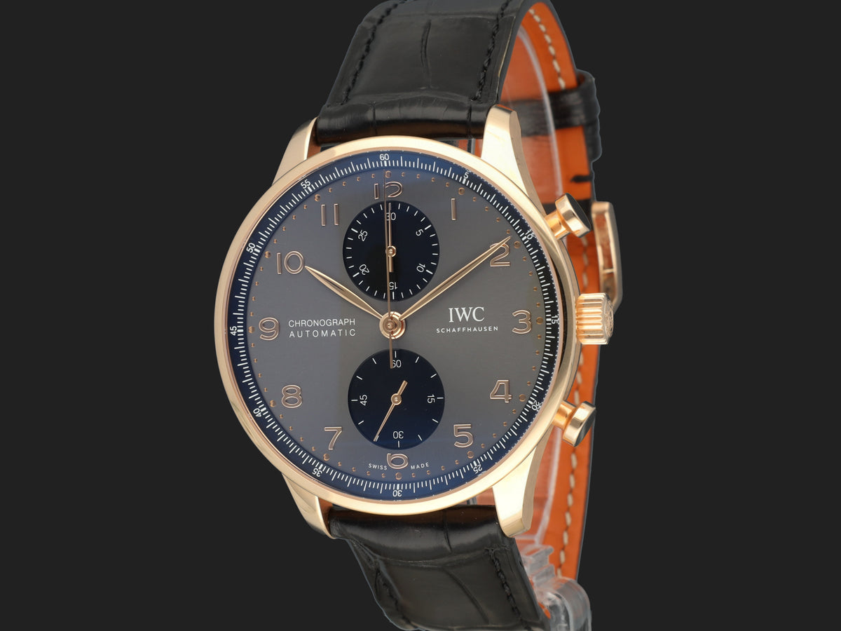 IWC Portugieser Chronograph Grey Dial IW371610 (1)