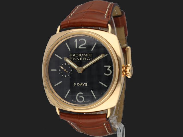 Panerai Radiomir 8 Days Rose Gold PAM00197