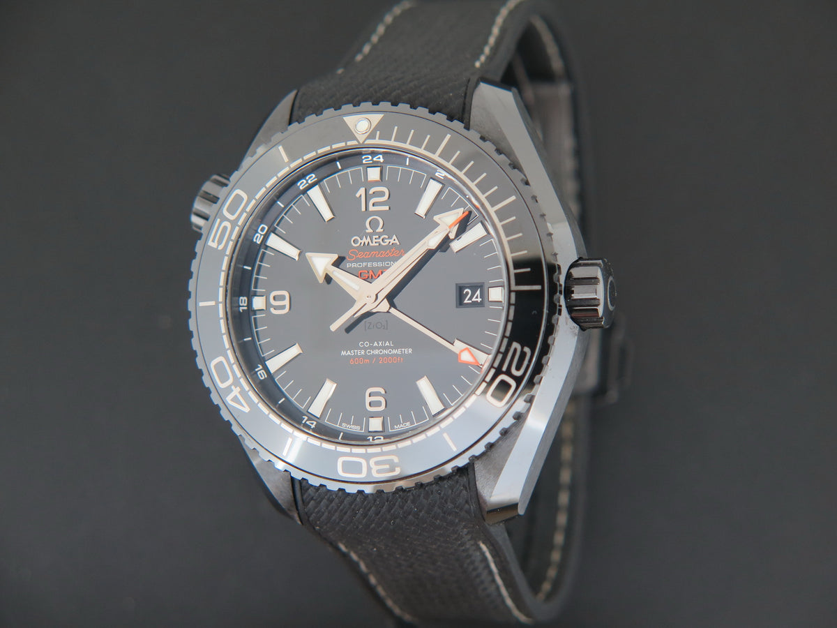 Omega Seamaster Planet Ocean Deep Black Co-Axial Master Chronometer GMT 215.92.46.22.01.001 (1)