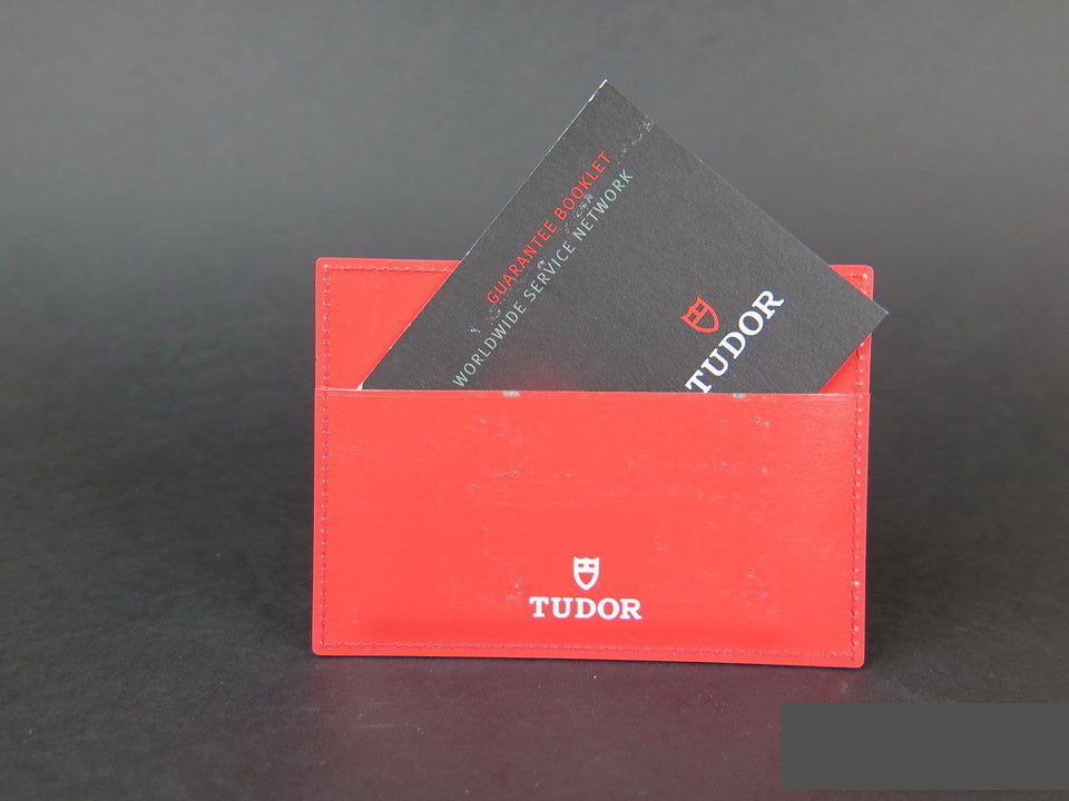 Tudor Card holder + Warranty Booklet