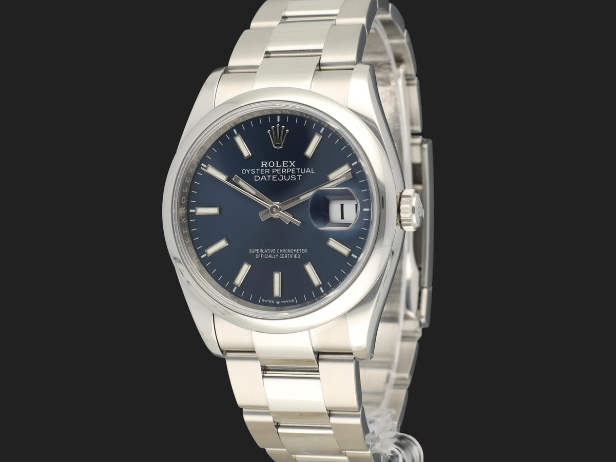 Rolex Datejust 36 Blue Dial 126200 (1)
