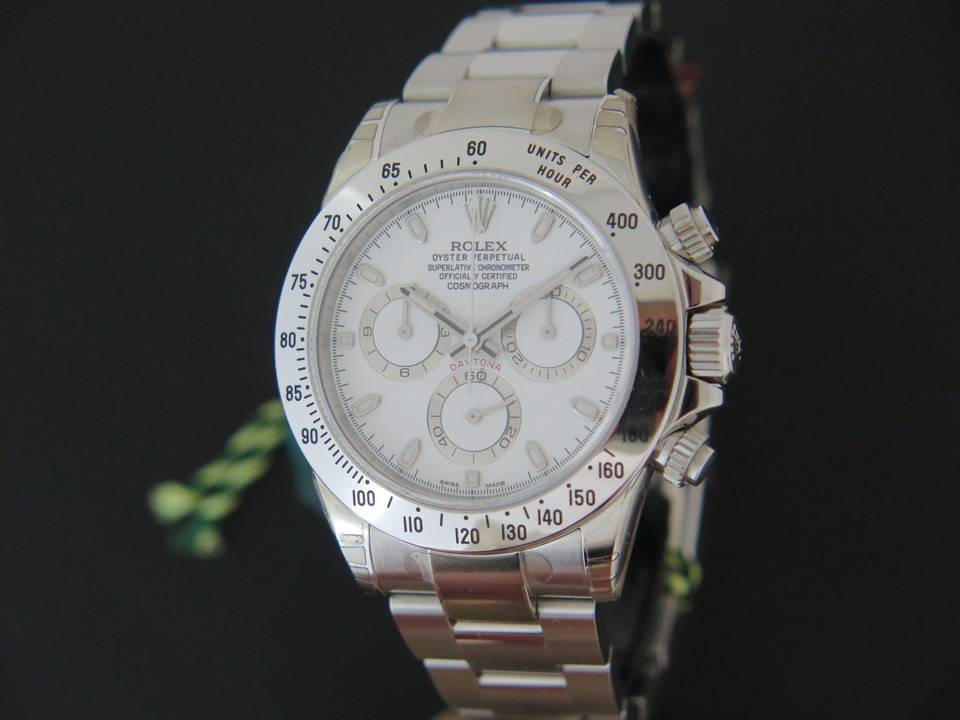 Rolex Daytona White Dial NEW 116520 (1)