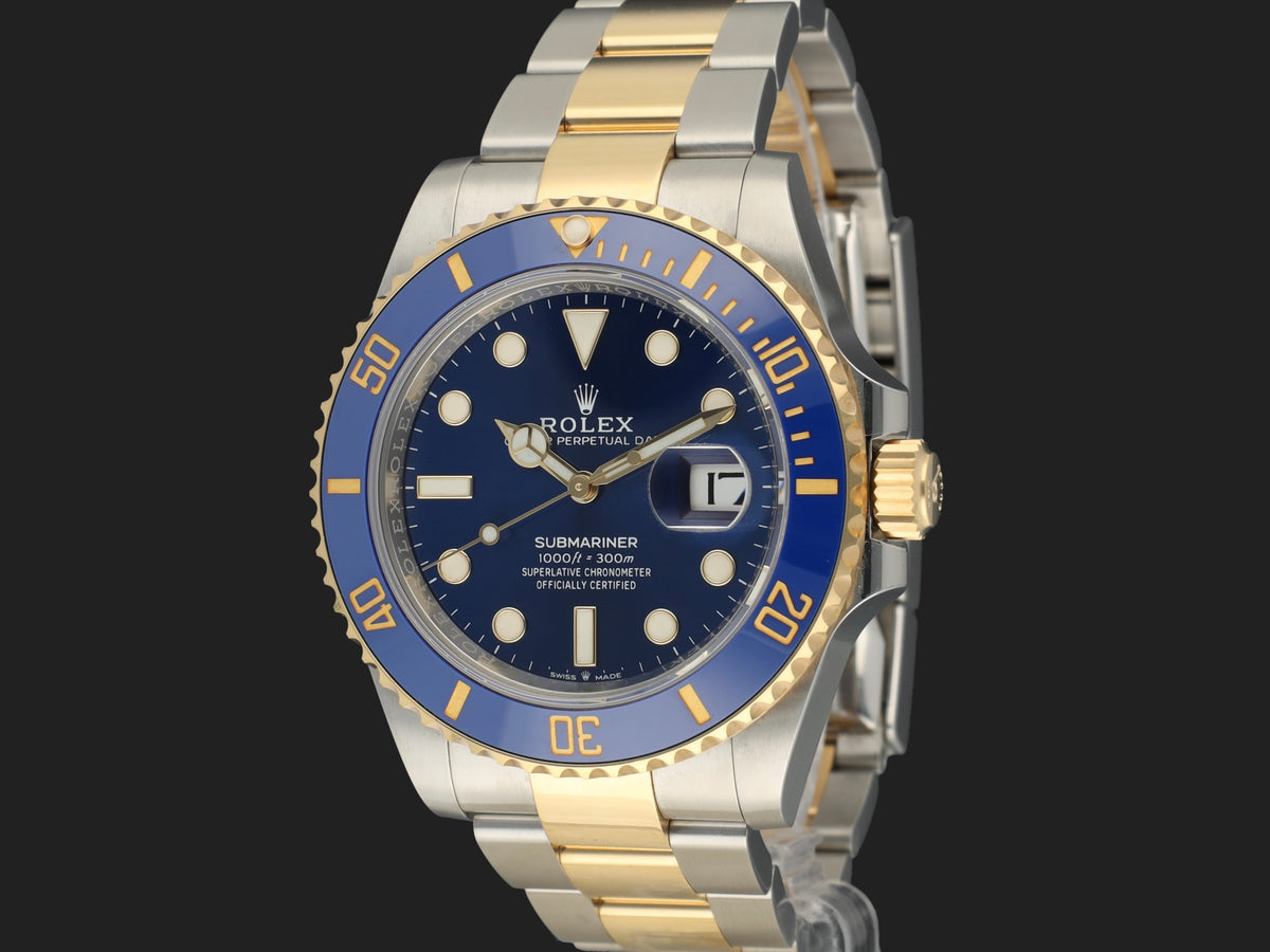Rolex Submariner Gold/Steel Blue Dial 126613LB (1)