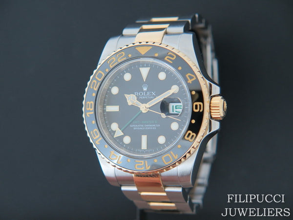 Rolex GMT Master II Gold/Steel