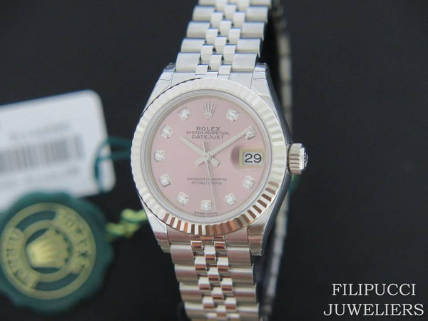 Rolex Datejust 28mm Pink Diamonds