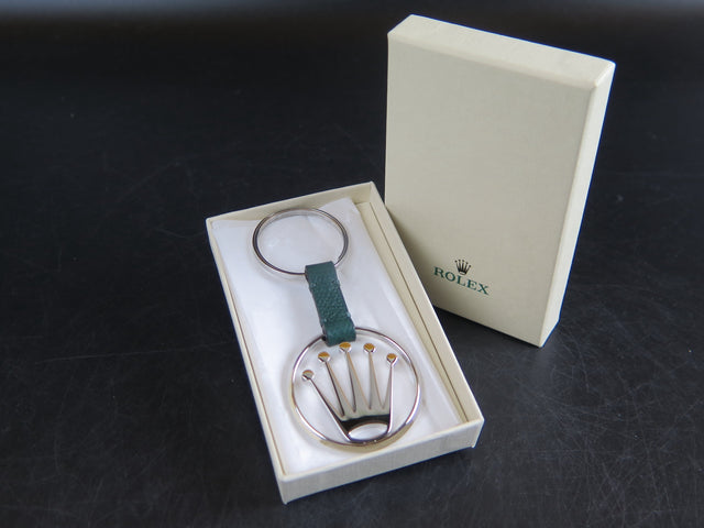 Rolex Leather Keychain NEW