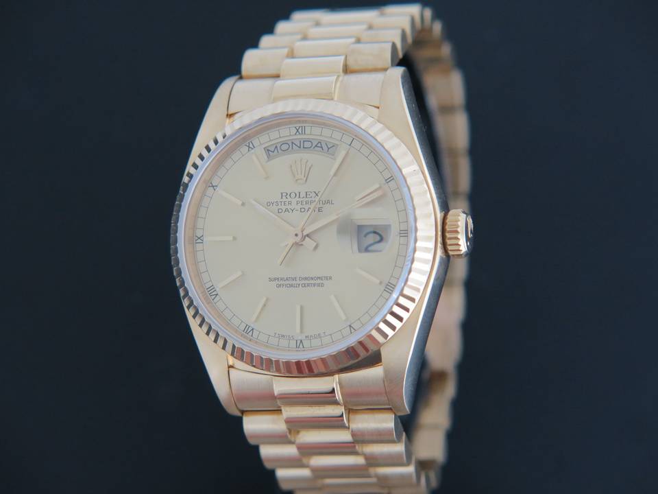 Rolex Day-Date Yellow Gold 18038 (1)