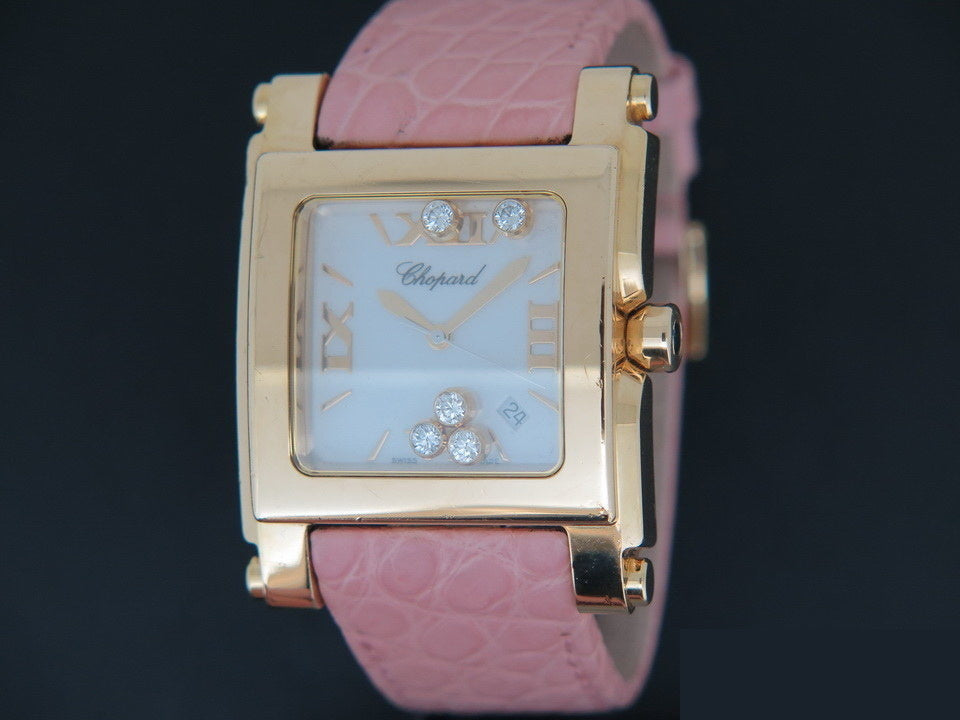 Chopard Happy Sport Square Yellow Gold 28/3570 (1)