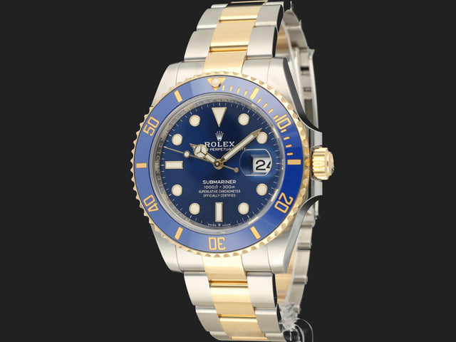 Rolex Submariner Gold/Steel Blue Dial