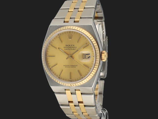 Rolex Datejust Oysterquartz Champagne Dial