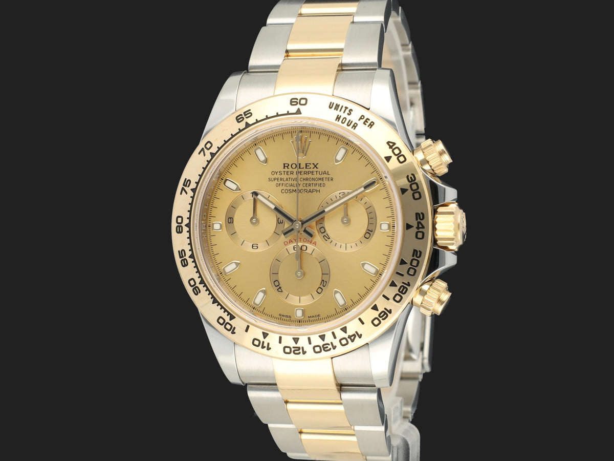 Rolex Daytona Gold/Steel Champagne Dial 116503 (1)