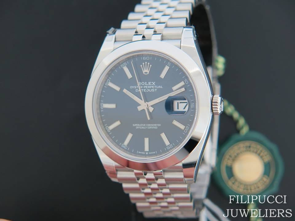 Rolex Datejust 41 Blue Dial NEW 126300   (1)
