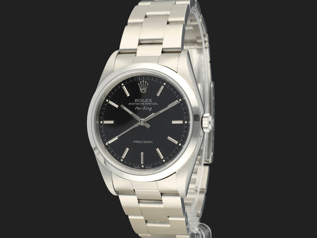 Rolex Air-King 34 Black Dial
