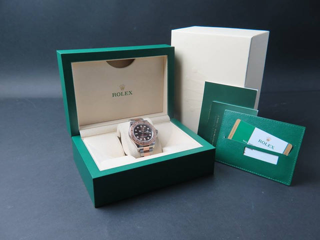 Rolex Yacht-Master Everosegold/Steel Chocolate Dial