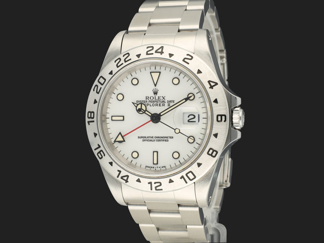 Rolex Explorer II White Dial 16570