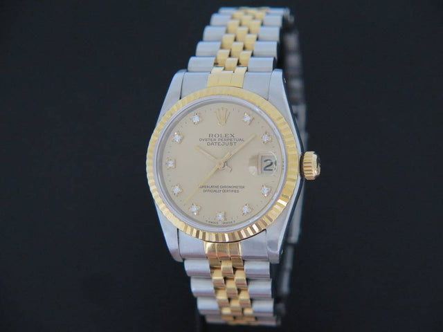 Rolex Oyster Perpetual Datejust Diamond Dial