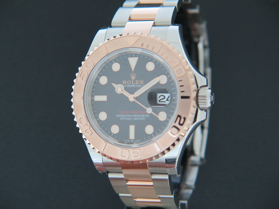 Rolex Yacht-Master Everosegold/Steel Black Dial NEW 126621 (1)