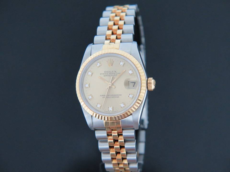 Rolex Oyster Perpetual Datejust Diamond Dial (1)