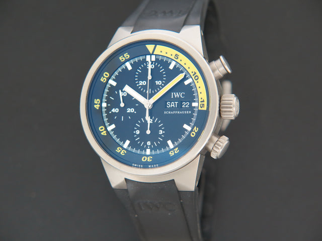 IWC Aquatimer Chronograph Automatic Black Dial