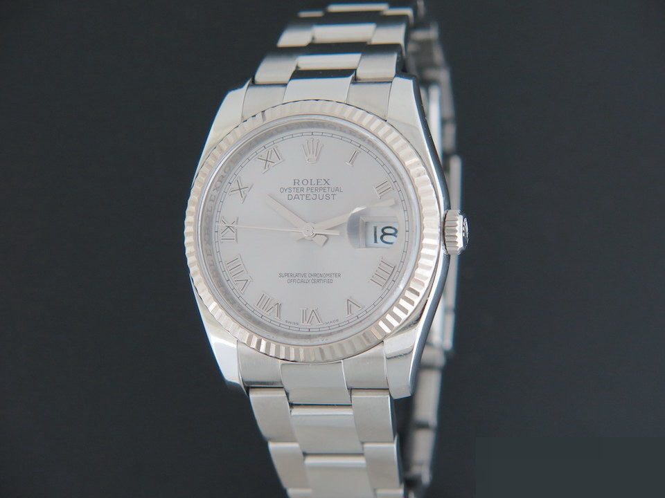 Rolex Datejust 116234  Rhodium Dial  (1)