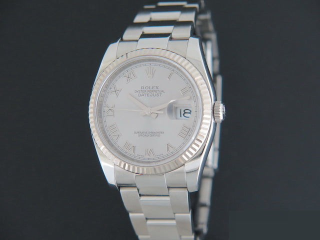 Rolex Datejust Rhodium Dial