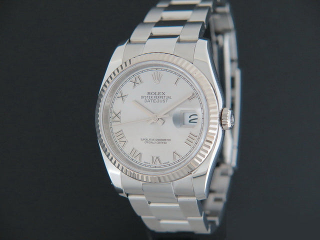 Rolex Datejust Rhodium Dial