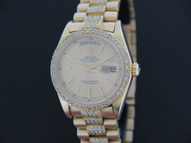 Rolex Oyster Perpetual Day-Date Diamonds