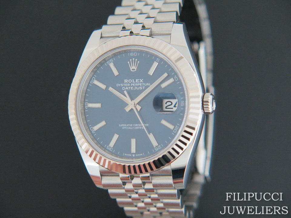 Rolex Datejust 41 Blue Dial 126334 NEW  (1)