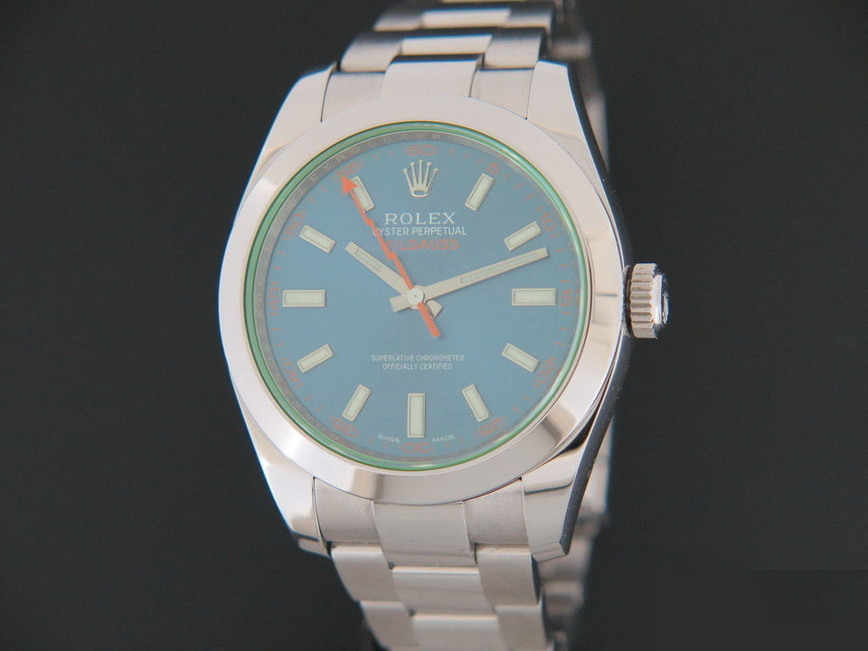 Rolex Milgauss GV Blue 116400GV (1)