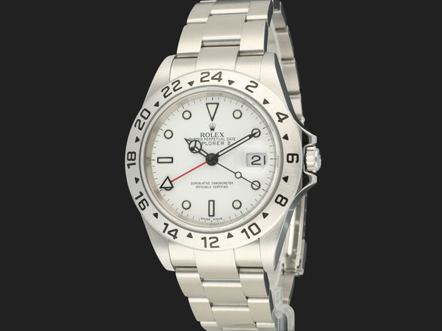Rolex Explorer II White Dial 16570