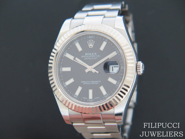 Rolex Datejust II Black Dial