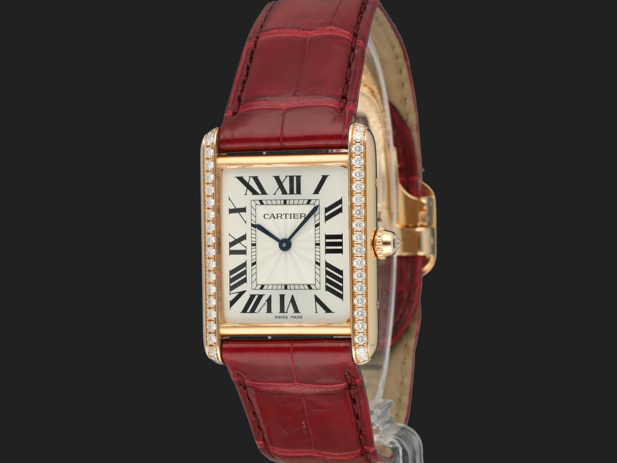 Cartier Tank Louis Large Rose Gold Diamond WJTA0014 (1)