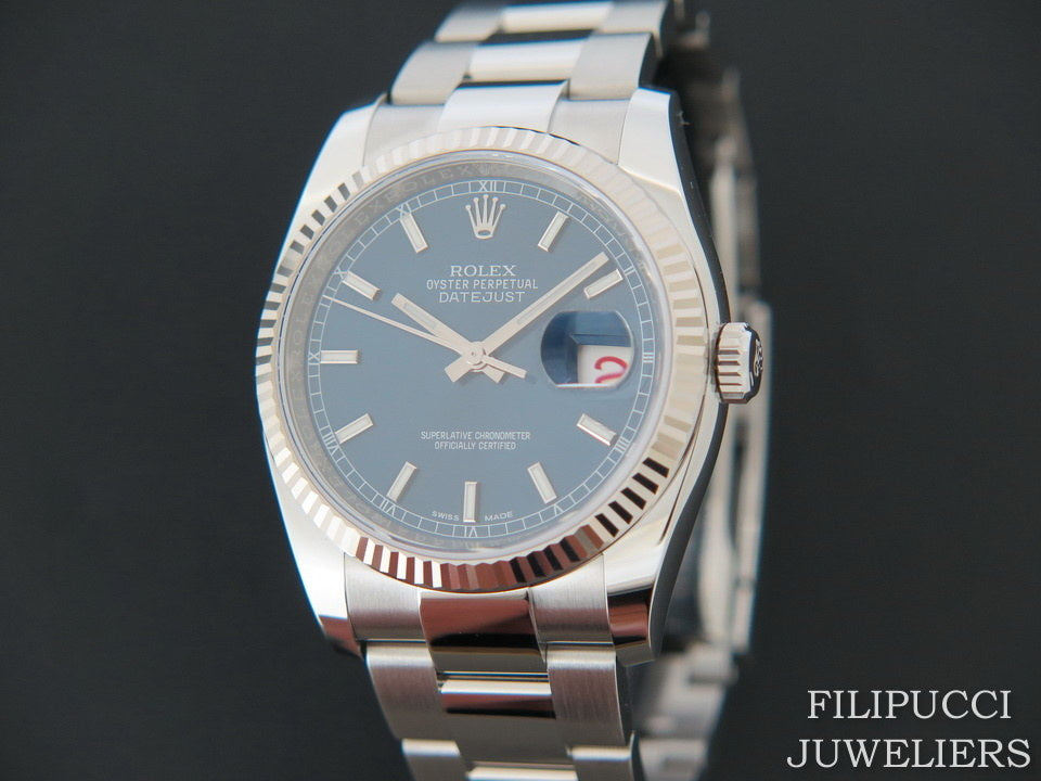 Rolex Datejust Blue Dial NEW 116234    (1)