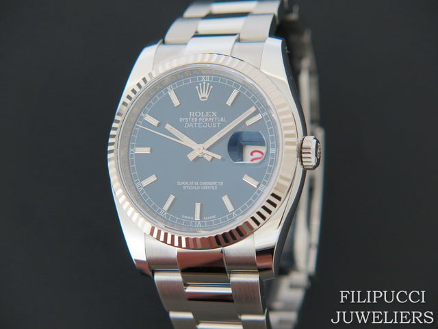 Rolex Datejust Blue Dial NEW