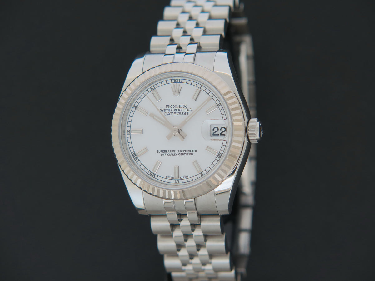 Rolex Datejust 31 White Dial 178274 (1)