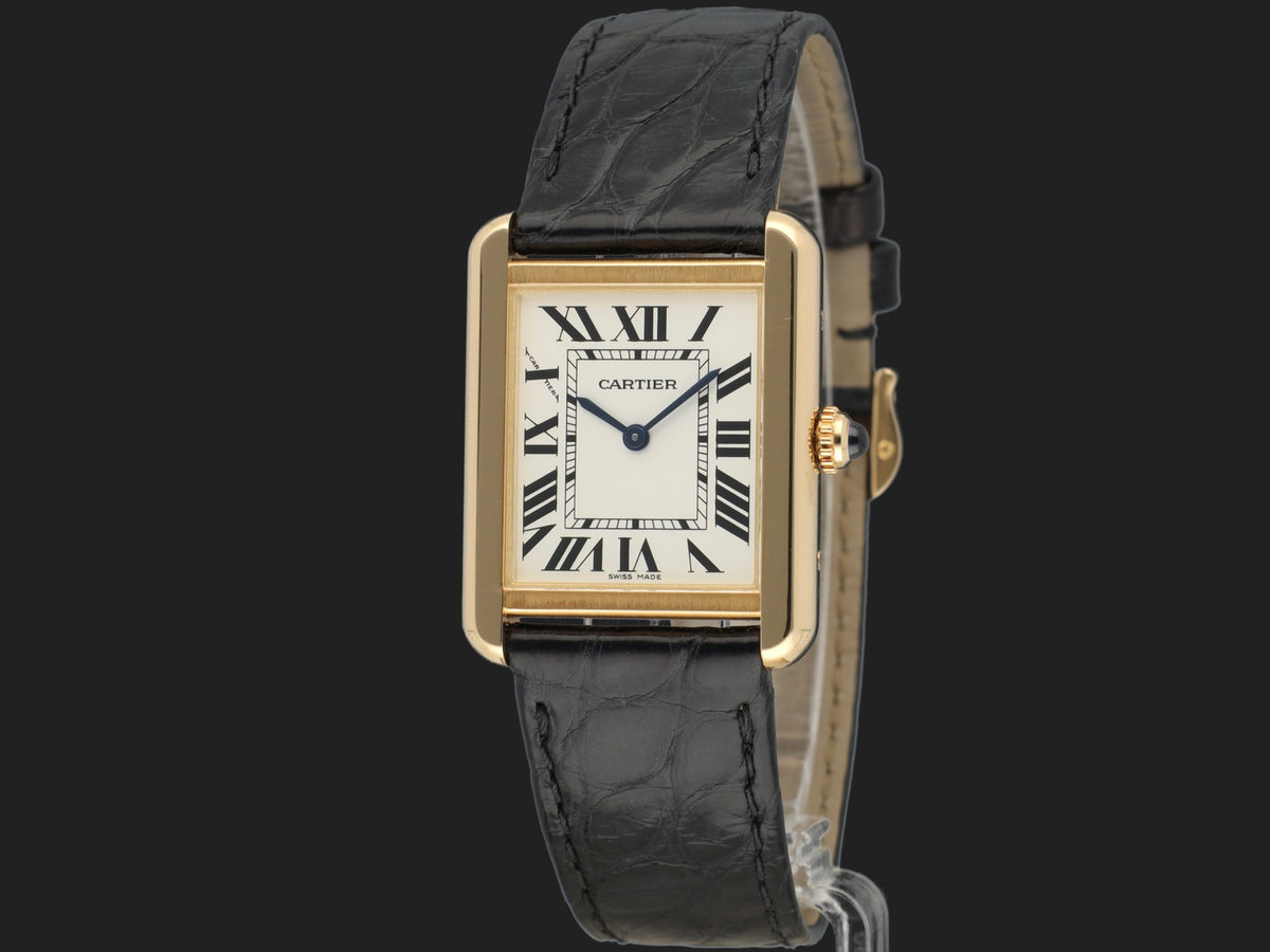 Cartier Tank Solo Small Yellow Gold W5200002 / 3168 (1)