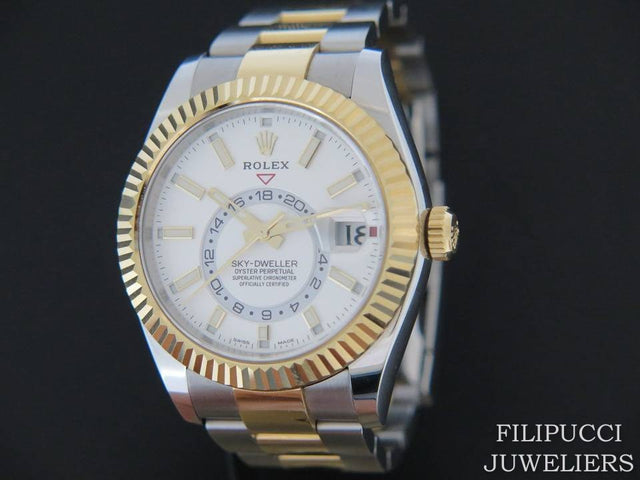 Rolex Sky-Dweller Gold/Steel