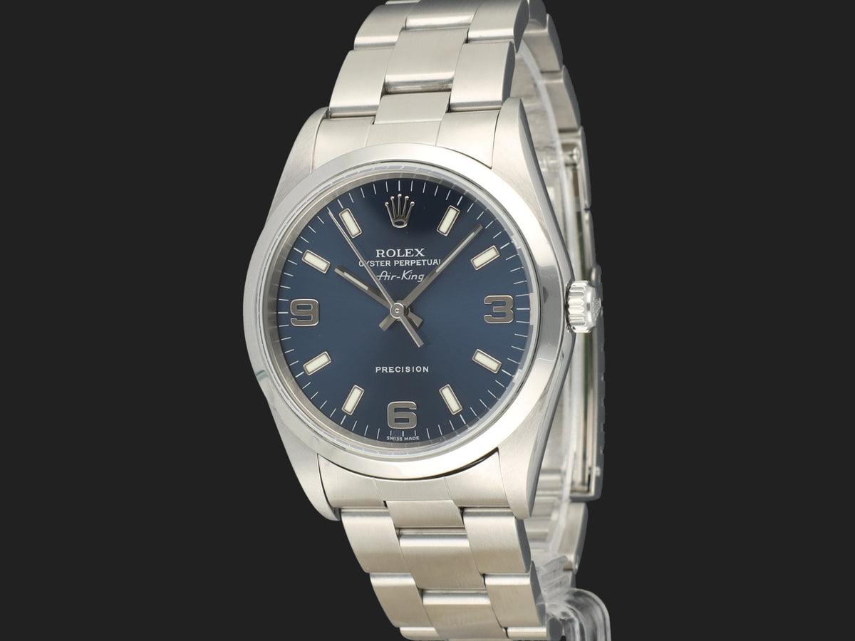Rolex Air-King Blue "Explorer" Dial 14000M  (1)