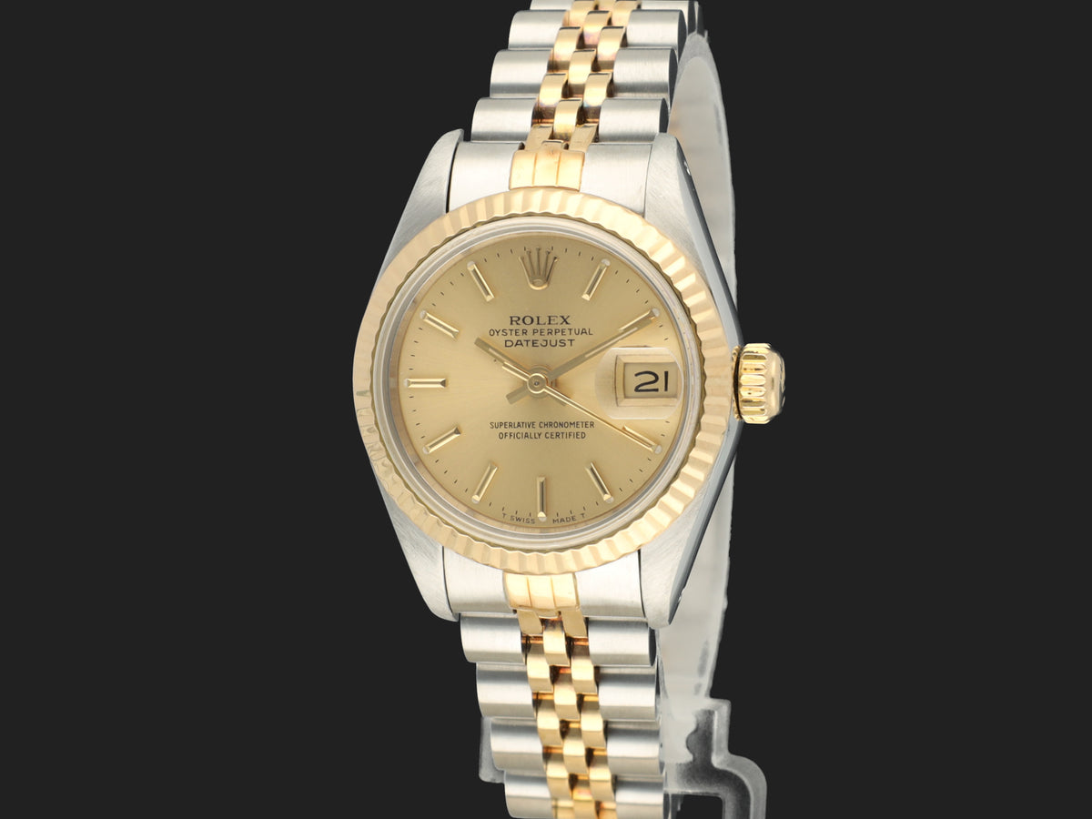 Rolex Lady-Datejust 26 Champagne Dial 69173 (1)
