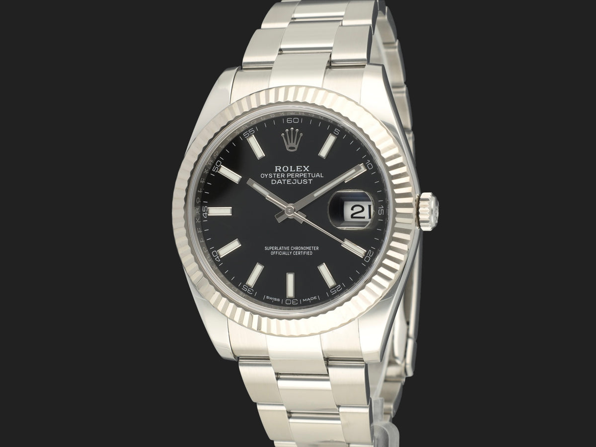 Rolex Datejust 41 Black Dial 126334