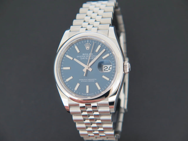 Rolex Datejust Blue Dial NEW