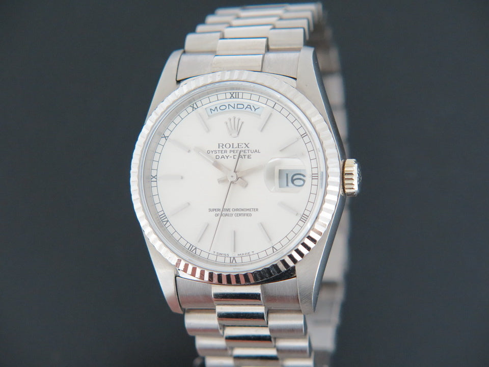 Rolex Day-Date White Gold 18239 (1)