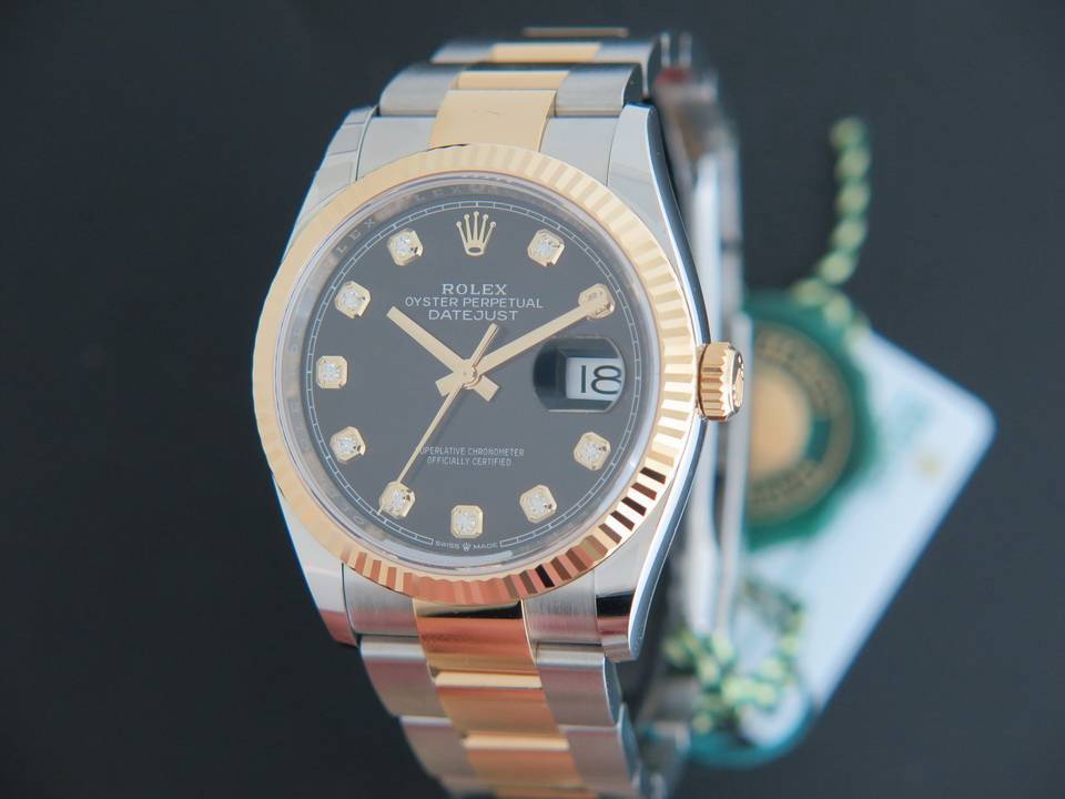 Rolex Datejust NEW 126233 Black Diamond dial  (1)
