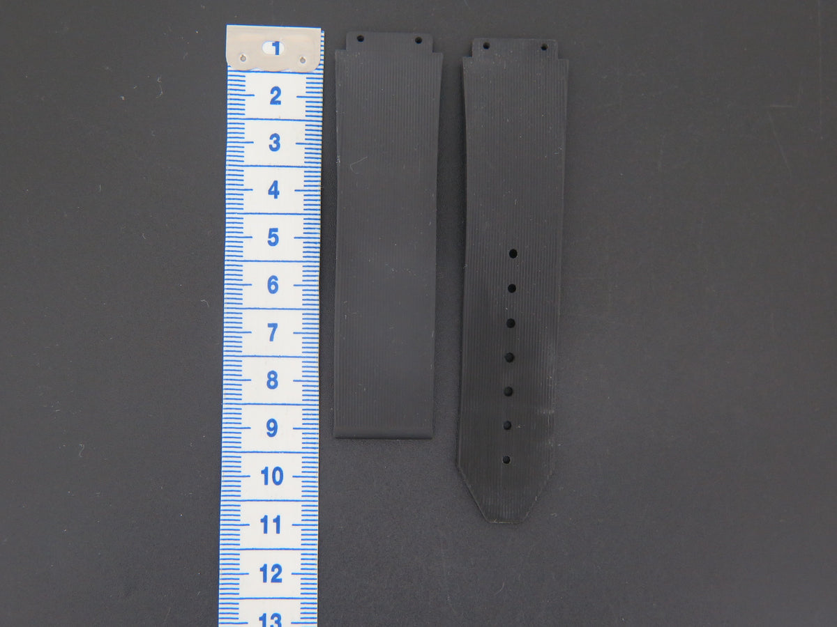 Hublot Black Rubber Strap 20MM (1)