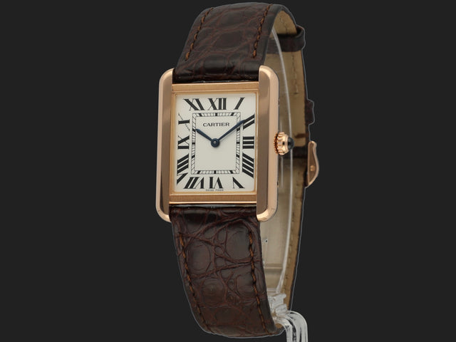 Cartier Tank Solo Small Rose Gold / 3168