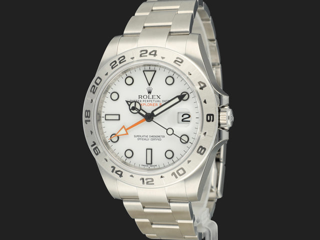 Rolex Explorer II White Dial 216570 NEW