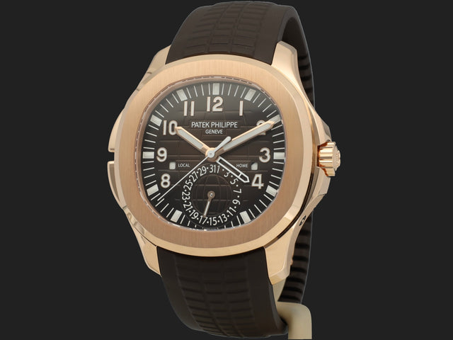 Patek Philippe Aquanaut Travel Time Rose Gold