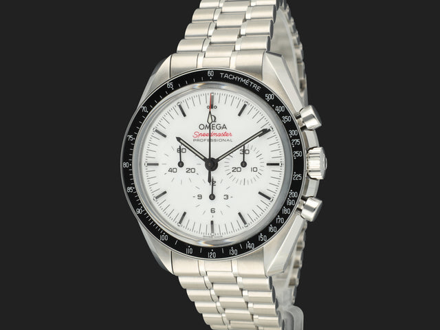 Omega Speedmaster Professional Moonwatch White Dial 310.30.42.50.04.001  31030425004001
